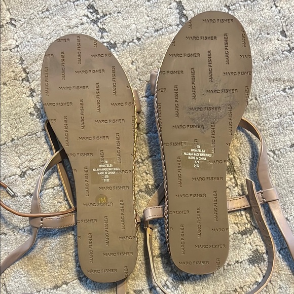 Marc Fisher Women's Tan Sandals - Picture 2 of 3